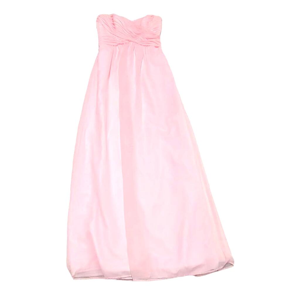 Eden bridesmaids dress floor length blush pink women's size 2